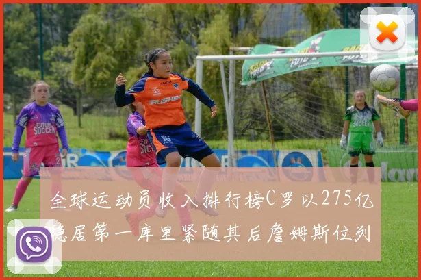 全球运动员收入排行榜C罗以275亿稳居第一库里紧随其后詹姆斯位列第六